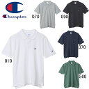 チャンピオン Champion 鹿の子 半袖ポロシャツ C3-X355 綿100% ベーシック メンズ ゴルフ トレーニング カジュアル カノコ
