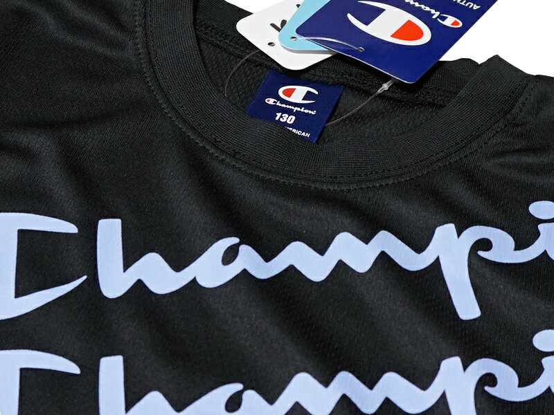 チャンピオン　Champion　キッズ・ジュニア用　半袖Tシャツ・ハーフパンツ上下セッ...