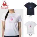 ルコック le coq sportif レディース 半袖Tシャツ QMWQJA01 プラクティスシャツ テニス ランニング フィットネス セール
