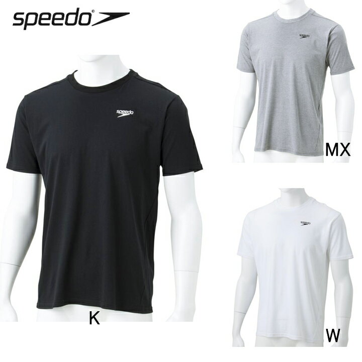 スピード Speedo 半袖Tシャツ SA31910 綿混 プラクティスシャツ メンズ セール