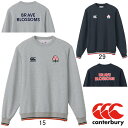 2023年モデル カンタベリー CANTERBURY ジャパン スウェット クルー RA43776 トレーナー ラグビー日本代表応援・観戦 メンズ ユニセックス...