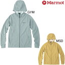 マーモット Marmot 薄手フルジップフードパーカー TOMTJB66 防虫 アウトドア アンチインセクト ロングスリーブフーディー ジャージジャケット メンズ ユニセックス セール キャンプ