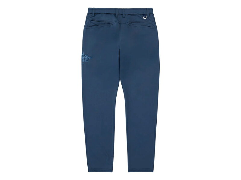 2025年春夏モデル　ルコックスポルティフ ゴルフ　le coq sportif GOLF　9分丈 テーパードパンツ　LG5SLP52M　ストレッチフォーサー　ストレッチクロス　前開きベルトループ付き　メンズ　ゴルフ