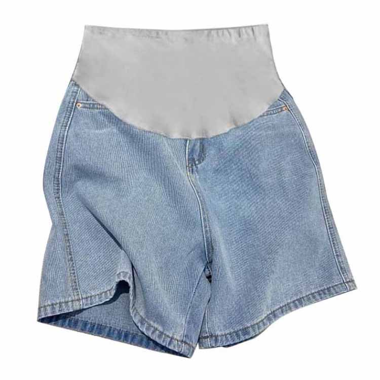 ズボン デニムパンツ ショートパンツ ズボン デニム マタニティ ショーツ 短パン ...