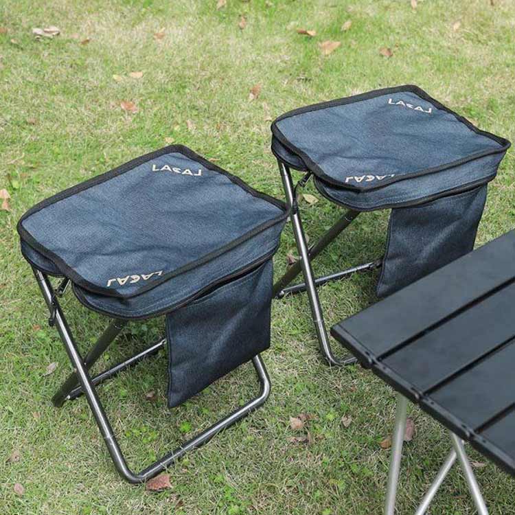 キャンプ用品 折りたたみ椅子 持ち運び BBQ コンパクトチェア 携帯イス 背もたれなし アウトドアチェア 運動会 お花見 釣り 軽量 軽量 tahounagi-10002340 多宝食品ジャパン 楽天市場店 サンプル画像2