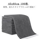 炭入りペットシーツ 厚型 ワイド ペットシーツ 45x60cm 使い捨て タケ炭 消臭 犬 猫 炭入りペットシーツ 多頭飼い シート トイレシート 吸水 おしっこシート(4)