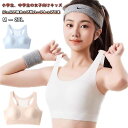 2点セット メッシュ 揺れない スポーツブラ キッズブラ スポーツ ホックなし 中学生 高校生 蒸れない 通気性 下着 女子 女児 ノンワイヤー ジュニアブラ ...