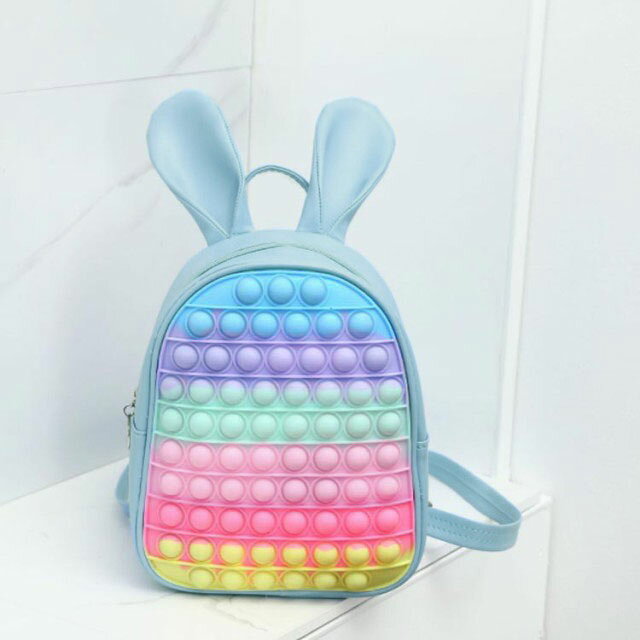 リュック バックパック プッシュポップ うさぎの耳 プッシュ ポップ キッズ 子供 レデ バブル ポップイット ィース 兎 ビジネスリュック レジャーパック ストレス解消グッズ プッシュ 通勤 通学 学生 防撥水 旅行 送料無料 tahounagi-10001566 多宝食品ジャパン 楽天市場店 サンプル画像3