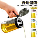 オイルボトル 700ml オリーブオイルビネガー 醤油ボトル 酢ボトル 大容量 ソース差し 防塵 調味料入れ ガラス 調味料ポットドレッシング 醤油 調味料ボト...