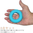 握力 器具 器具 強化 2点セット 鍛える ハンドグリップ 握力 握力 指 2点セット フィンガートレーナー 指トレーニング ストレッチャー 指の強化 ストレス...