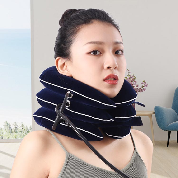 ネック ネックストレッチャー ストレッチャー 伸ばす ネック 首 ストレートネック 空気入れタイプ スマホ 首枕 ストレッチ ネックピロー クッション 伸ばす 首まくら 痛み スマホ首 肩こり 敬老の日 母の日 [2]