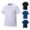 ゼット ウェア ベースボールVネックTシャツ bot635