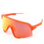 100%ワンハンドレッド サングラス S3 Soft Tact Neon Orange／HiPER Red Multilayer Mirror Lens 60005-00008