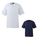 アシックス ベースボールシャツ 2ボタン bad015 【メール便対応商品】(4)