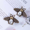 ブローチ かわいい おしゃれ 綺麗 ファッション ギフト ジュエリー パーティー アクセサリー コサージュ ピン セーター コートの装飾 レトロ 蜂