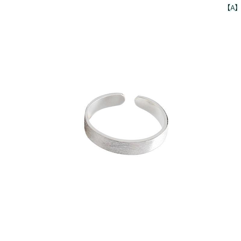 ピンキーリング モンド スターリングシルバー ファッション おしゃれ 可愛い 綺麗 小指 人差し指 個性 色褪せにくい 女性用