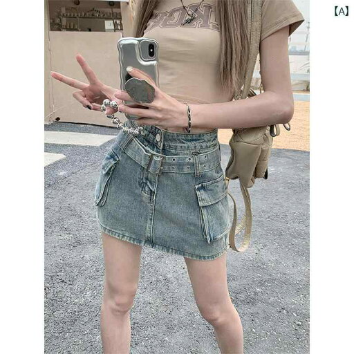 ミニスカートデニム ファッション レディース ショートスカート ハイウエスト かわいい セクシー プリーツ ブルー ピンク ミニスカートデニム ファッション レディース ショートスカート ハイウエスト かわいい セクシー プリーツ ブルー ピンク