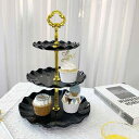 ケーキスタンド フルーツ 装飾 トレイ 多層 誕生日 結婚式 パーティ お祝い事 記念日 デザート プラスチック スタンド おしゃれ 綺麗 可愛い 陳列棚