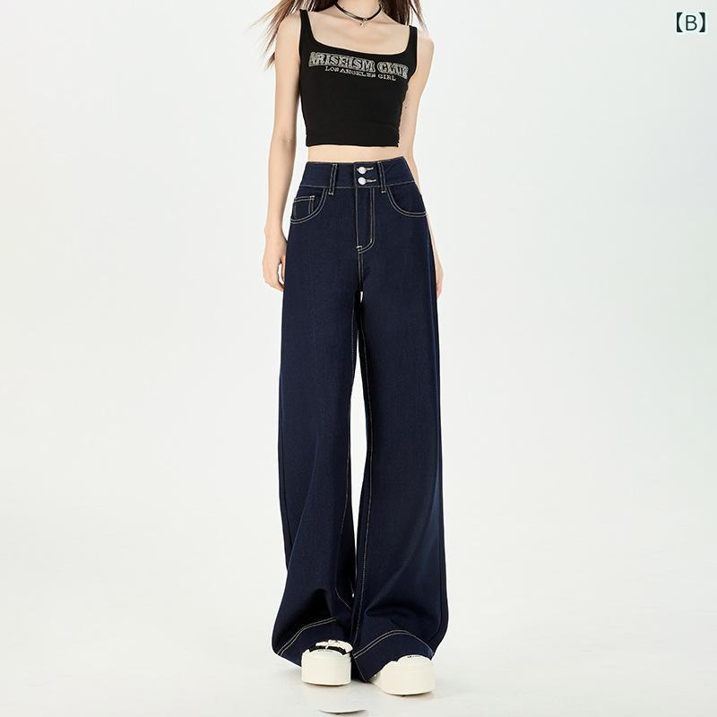 デニムパンツ レディース ジーンズ ズボン ボトムス ハイウエスト フレアパンツ ワ...