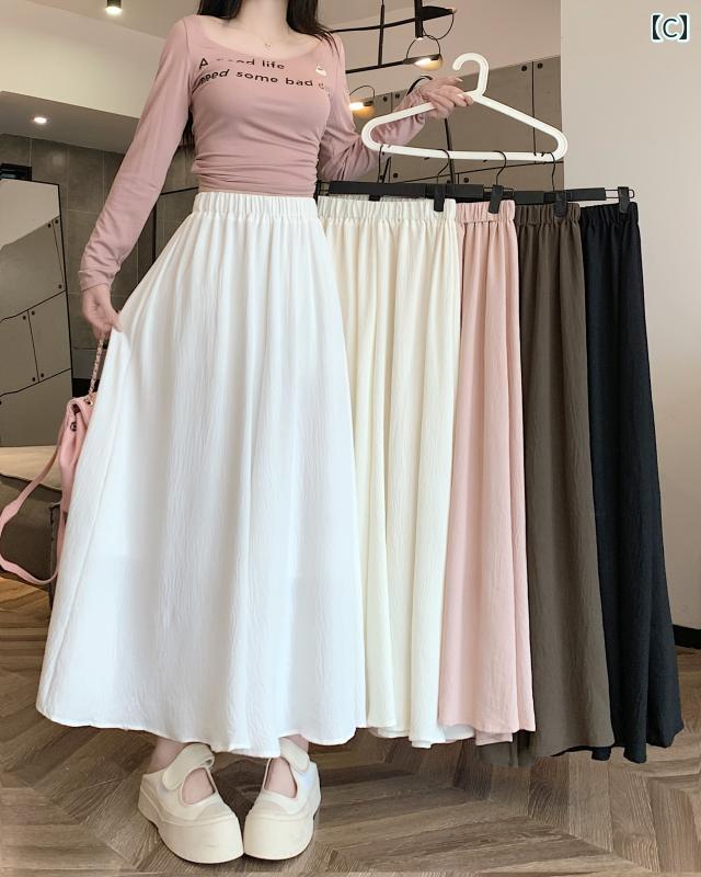 シフォンパンツ クール レディース 女性用 2024年 ハイウエスト ドレープ ワイドレッグ ストレート カジュアル 日焼け防止 おしゃれ 綺麗 可愛い ブラック ホワイト ピンク