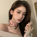 チョーカー アクセサリー ネックレス ジュエリー かわいい おしゃれ リード タグ 首輪 調整可能