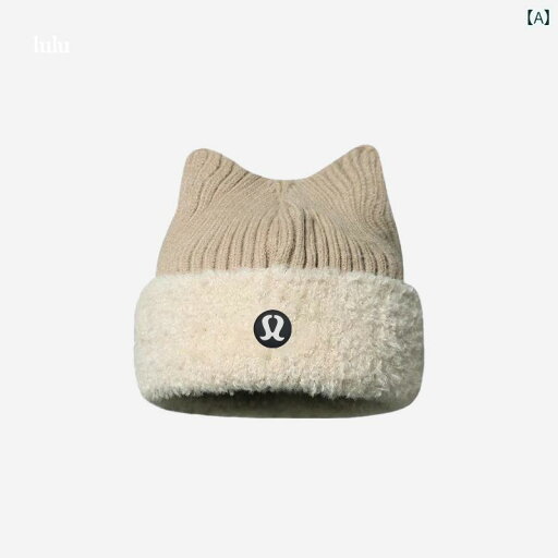 猫耳帽子 かわいい ぬいぐるみ ニット 秋冬 暖かい 保護 ハット キャップ カジュアル おしゃれ 女性用 レディース カーキ ブラック ブルー 猫耳帽子 かわいい ぬいぐるみ ニット 秋冬 暖かい 保護 ハット キャップ カジュアル おしゃれ 女性用 レディース カーキ ブラック ブルー