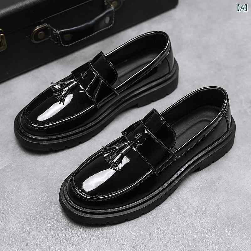 ローファーメンズ 男性用 革 レザー シューズ 運転 カジュアル フォーマル おしゃれ インナー ハイト ビジネス 通気性が良い