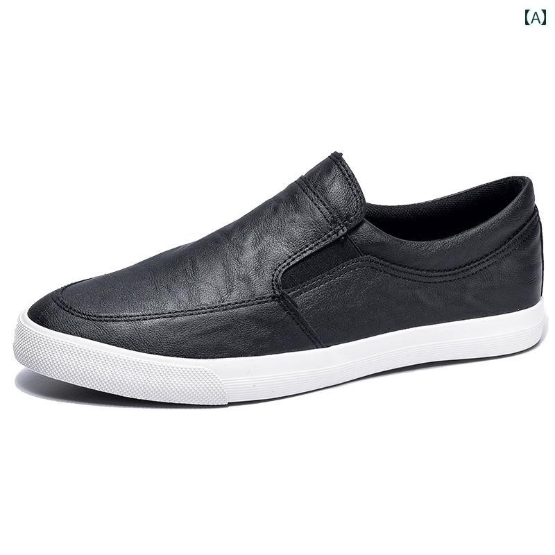 ローファーメンズ 男性用 革 レザー シューズ 運転 カジュアル フォーマル おしゃれ インナー ハイト ビジネス 通気性が良い 黒 グレー ホワイト