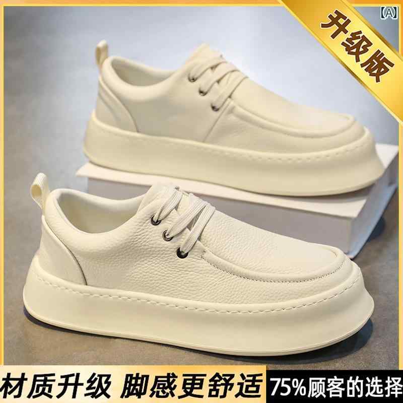 ローファーメンズ 男性用 革 レザー シューズ 運転 カジュアル フォーマル おしゃれ インナー ハイト ビジネス 通気性が良い ブラック ベージュ ホワイト