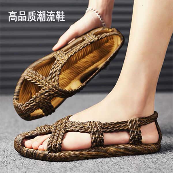 ビーチサンダル メンズ カジュアル アウトドア レジャー スポーツ 滑り止め 通気性 ゴム イエロー ブラ..