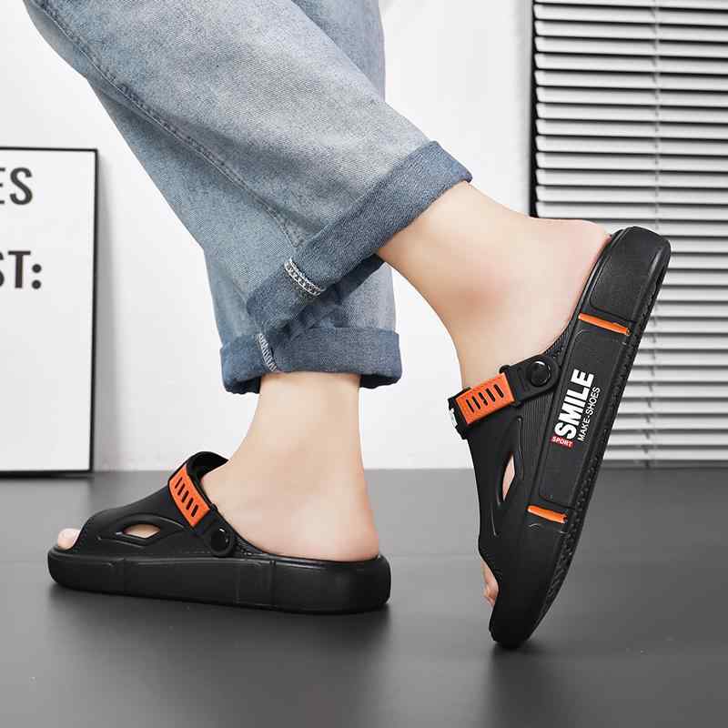 ビーチサンダル メンズ カジュアル アウトドア レジャー スポーツ 滑り止め 通気性 ブラック カーキ