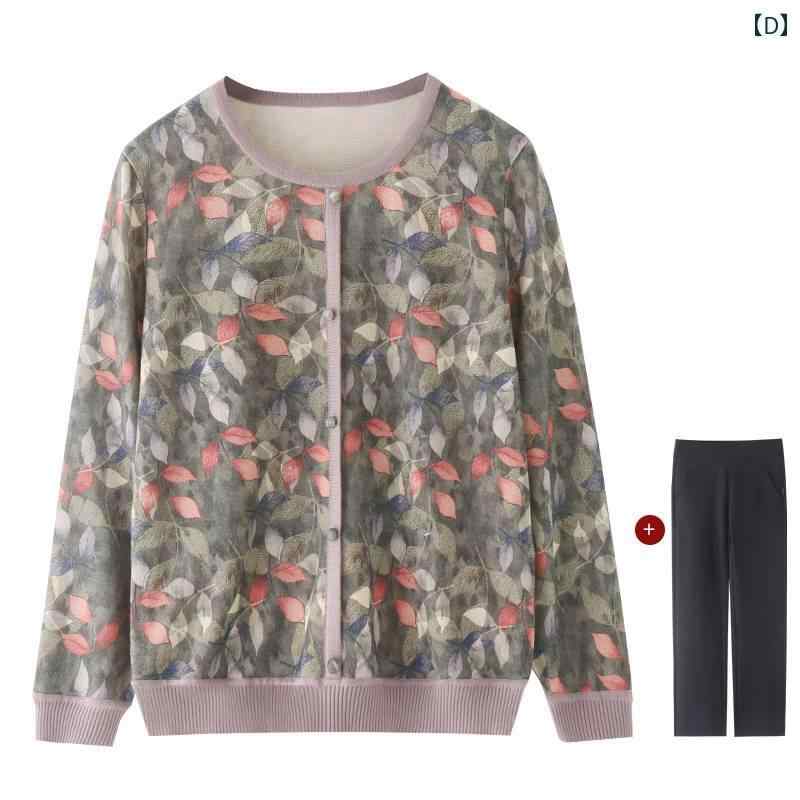 年のスタイリッシュな春服.女性向けのインナーブラウスとお腹を隠すスウェーターセット