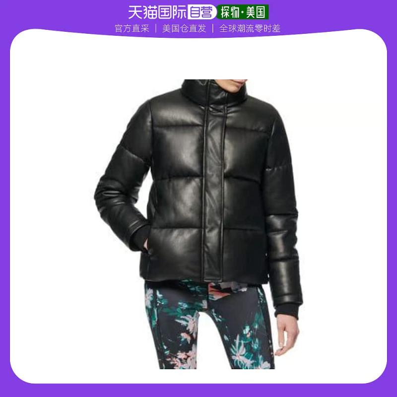 レディース ダウンジャケット アメリカ ニューヨーク 光沢 ファッション 快適 ソフト 暖かい ブラック