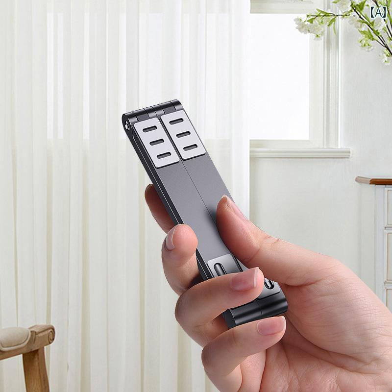 ラップトップスタンド ノートブック ブラケット ポータブルストレージ 小型 棚 折りたたみ式 高さ キー..
