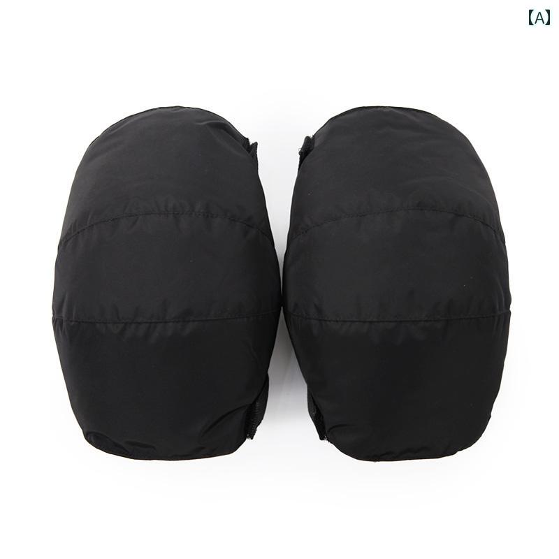 レッグウォーマー 秋冬 保温 膝パッド 軽く 丈夫 古い レッグ レギンス セット 屋内 屋外 防風性 防寒性 持ち運び 簡単 黒 赤 グレー