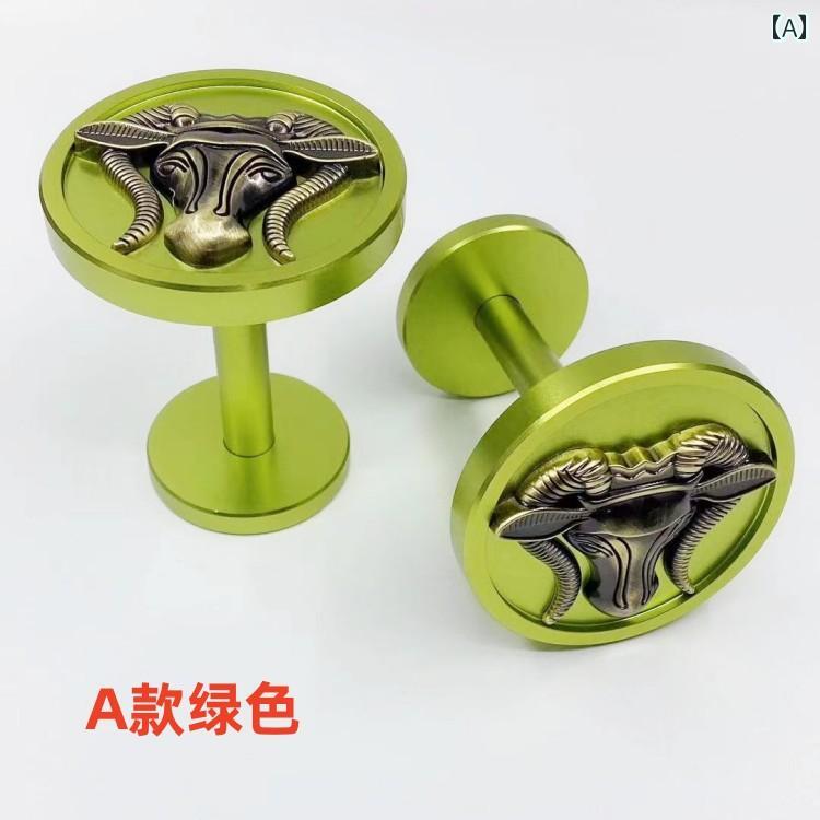 壁掛けフック 装飾 亜鉛 合金 中国風 緑 シルバー ゴールド