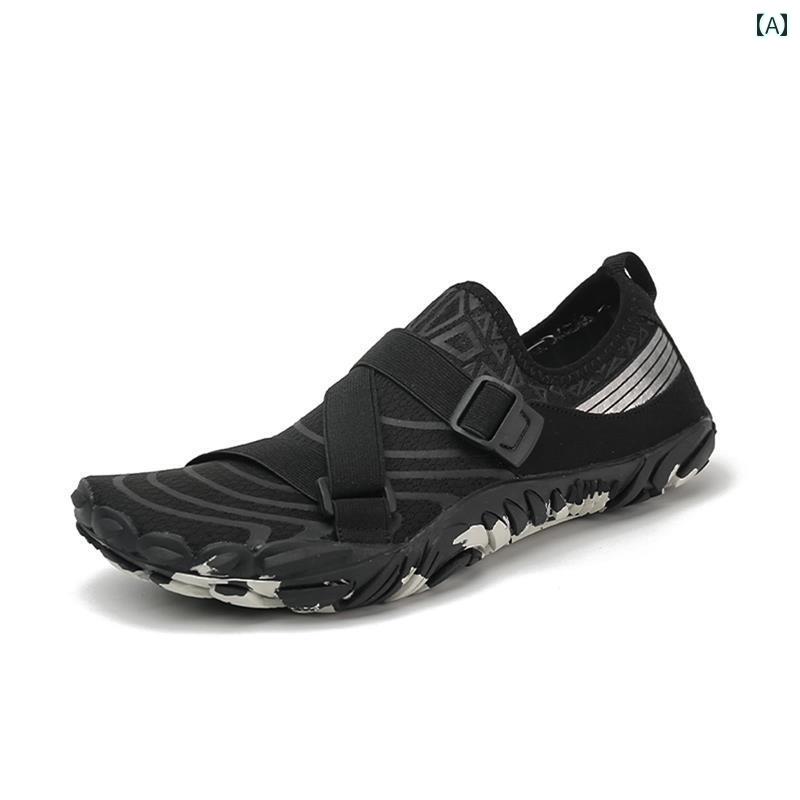 男性 五本指 靴 カップル 通気性 アウトドア ビーチ シュノーケリング フィットネス ブラック ホワイト ピンク