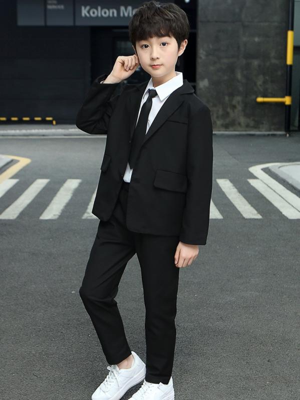 ドレス スーツ 子供 小さめ スリーピース イギリス 男の子 ジャケット パフォーマンスウェア シングル..