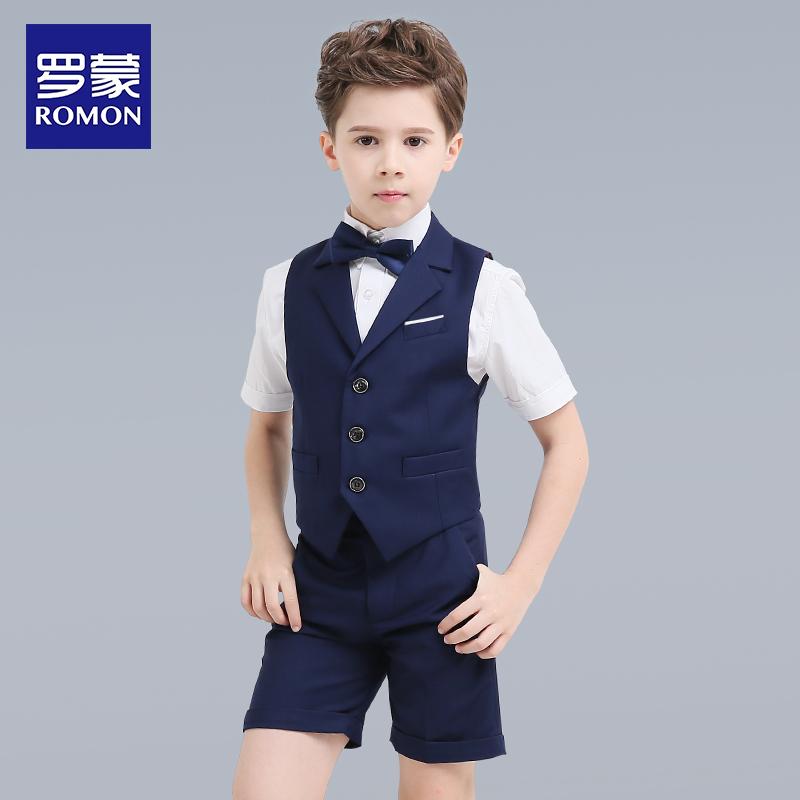 ドレス スーツ 子供 男の子 女の子 ベスト ブリティッシュ お祝い フォーマル セット ファッション
