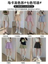 スポーツ ショートパンツ ワークウェア レディース 夏 ハイウエスト 細手 小さめ ゆったり ワイドレッグ カジュアル 薄手 ポケット コットン カーキ グリー...