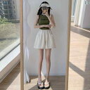 スポーツ ショートパンツ オーバーオール レディース 夏 ハイウエスト カジュアル スリム コットン リネン ワイドレッグ ポケット カーキ ピンク ブラック