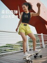 スポーツ ショートパンツ ボクシング ヨガ レディース 光透け防止 ランニング フィットネス トレーニングウェア 速乾 五分丈 ミッドハイウエスト オールシーズ...