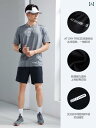 スポーツ ショートパンツ 速乾 メンズ 夏 フィットネス 五分丈 弾性 冷感 アウトドア トレーニング ブラック ブルー