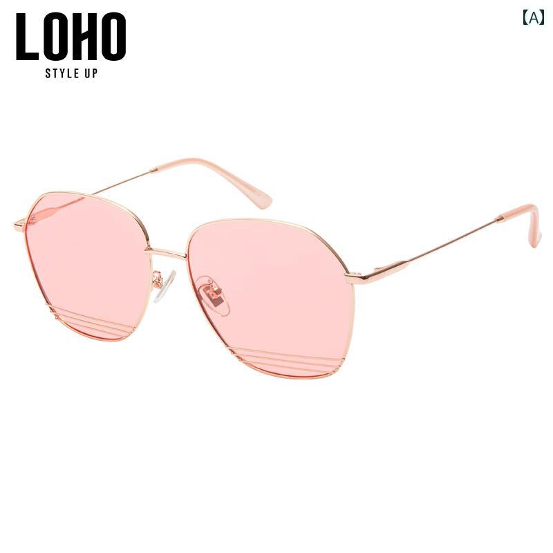 サングラス 黄色 男女兼用 シンプル ストリート サンシェード 日焼け防止 ピンク シルバー グレー(4.0)