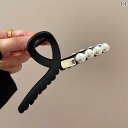 ヘアクリップ レディース レトロ ヘッドギア エレガント 黒 茶色