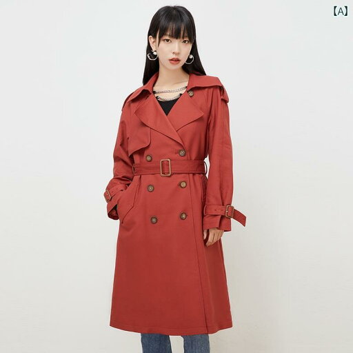 冬 暖かい おしゃれ かわいい 女性 レディース 素敵 レッド 春秋 ジャケット スリム ミドル 丈 冬 暖かい おしゃれ かわいい 女性 レディース 素敵 レッド 春秋 ジャケット スリム ミドル 丈