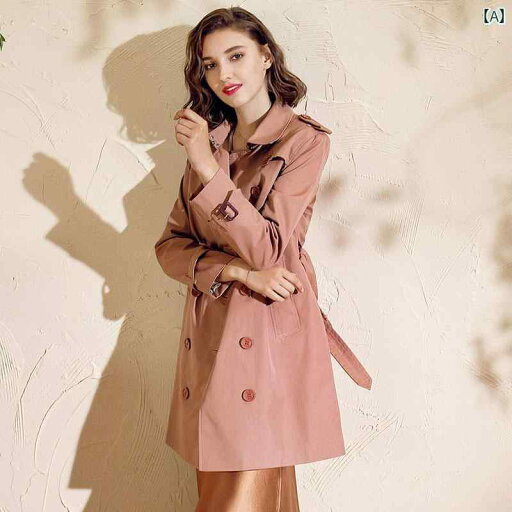 コート 冬 暖かい ジャケット おしゃれ かわいい 女性 レディース 素敵 ミディアム ロング ファッション 春秋 ダブルブレスト コート 冬 暖かい ジャケット おしゃれ かわいい 女性 レディース 素敵 ミディアム ロング ファッション 春秋 ダブルブレスト