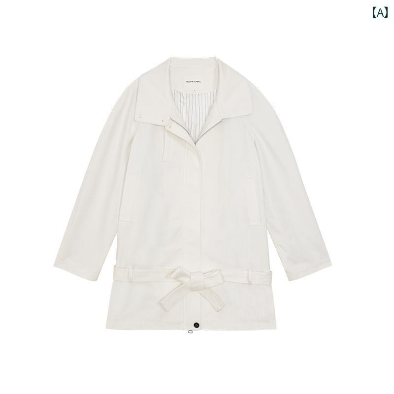 トレンチコート 白 ジャケット コー