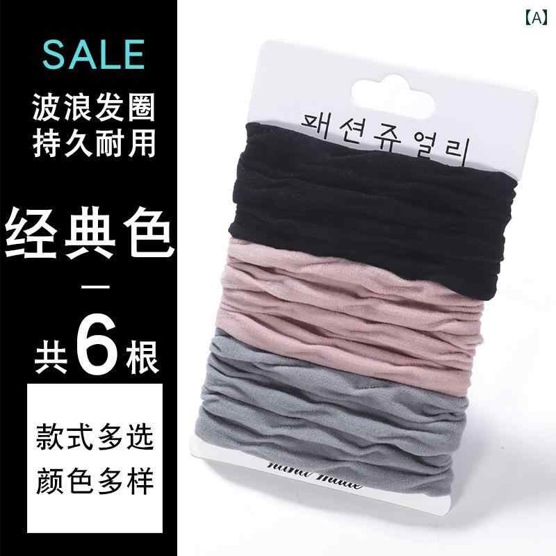 ヘアバンド 黒 レディース シンプル 高弾性 グレー オレンジ ピンク