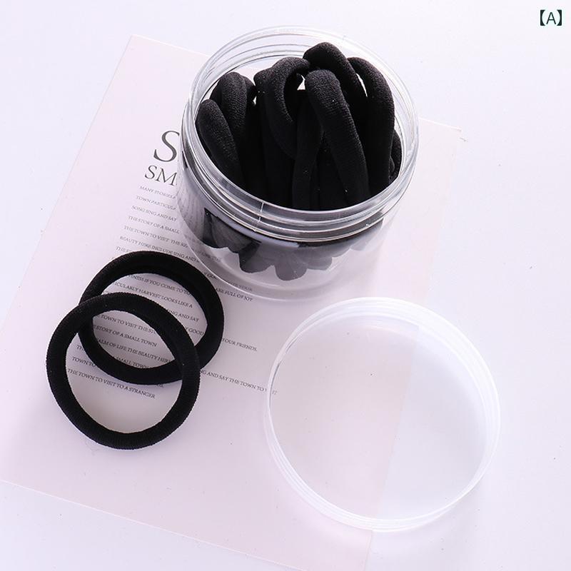 ヘアバンド 黒 レディース 高弾性 シンプル グレー ピンク 茶色